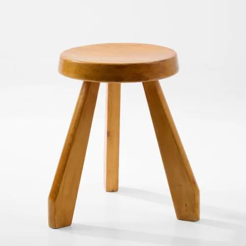 Charlotte Perriand – Hocker 'Meribel', 1962 (Entwurf)