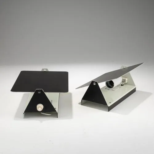 Charlotte Perriand – Two 'CP-1' wall lights, 1963 (design)