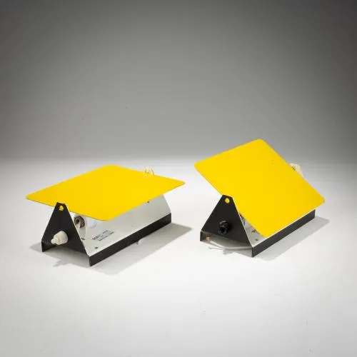 Charlotte Perriand – Two 'CP-1' wall lights, 1963 (design)