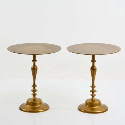 Deux tables d'appoint de l'Hôtel 'Ritz' à Paris, années 1960/1970 (design)