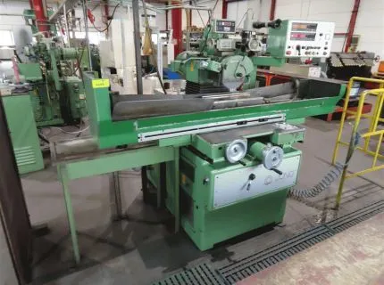 1 vlakslijpmachine, fabr.: Jung, type: JF520E, bouwjaar: 1987, digitale positieweergave incl. accessoires in ladekast