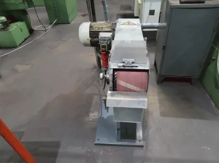 1 bandschuurmachine, fabr.: Optimum, type: Opti BSM 150, serienr.: J200 510053, bouwjaar 2005