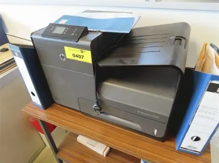 1 printer, make: HP, model: OfficeJet Pro X451DW