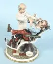 Groupe de figures - Chez le dentiste "Medea, Capodimonte"
