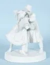 Groupe de figures - jeune couple se taquinant "Herend"