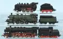 Märklin - Locomotives à vapeur avec tenders, 3 pièces