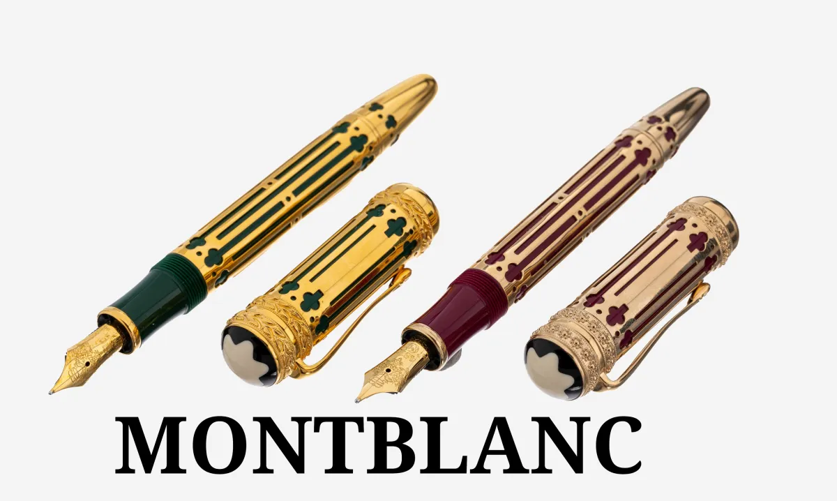MONTBLANC ensemble d'écriture "300 ans Saint-Pétersbourg", composé de 2 stylos, Catherine la