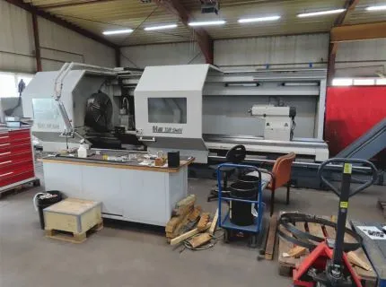 1 Zyklendrehmaschine, Fabr.: FAT HACO, Typ: TUR SMN 1100 x 4000, Baujahr 2018