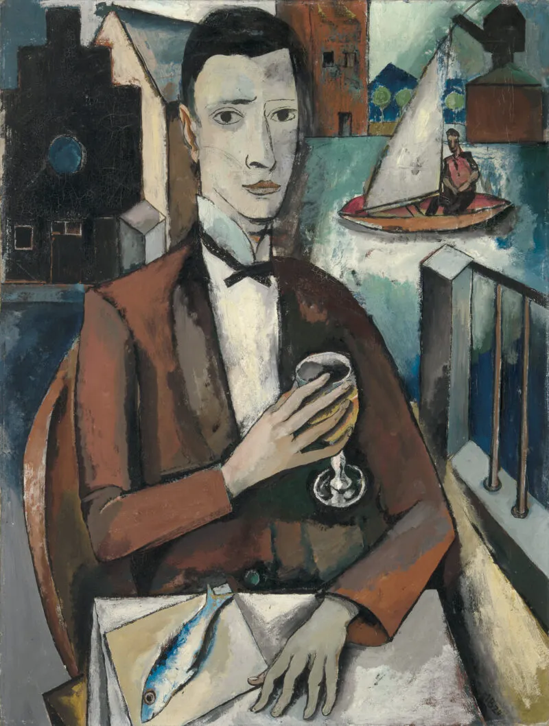 Burchartz, Max – Lüneburg Drinker (Self-Portrait)