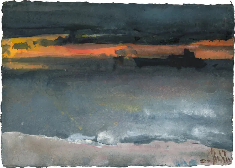 Fußmann, Klaus – Ostseeabend