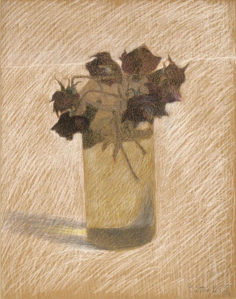 Janssen, Horst – Roses in a Glass
