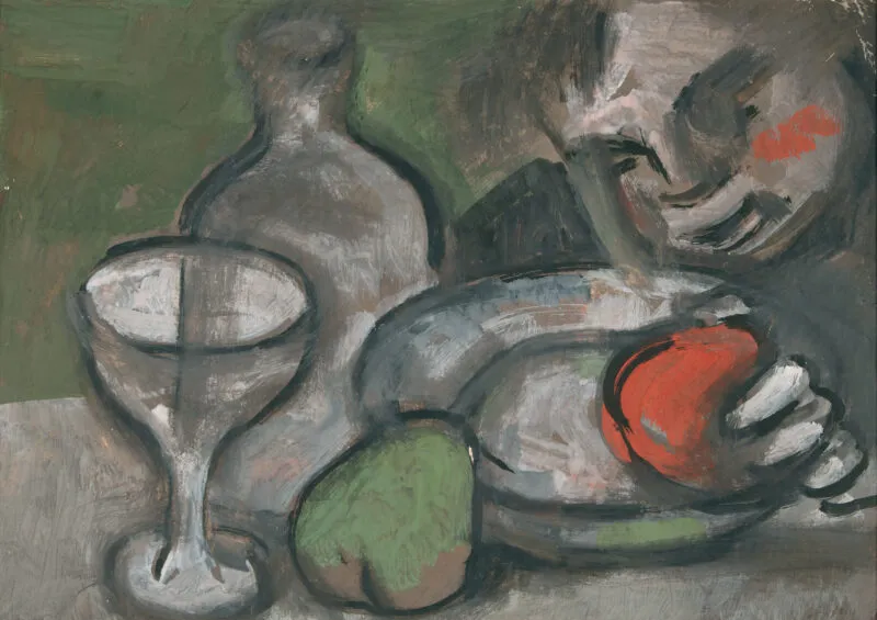 Kádár, Béla – o.T. (Junge mit Früchten)