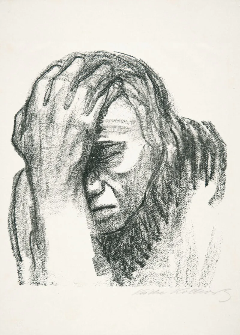 Kollwitz, Käthe – Zamyšlená žena