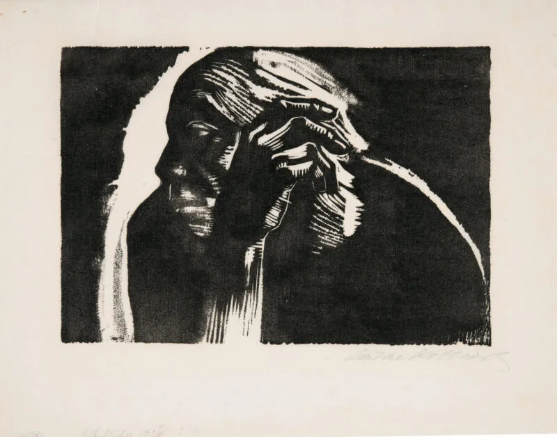 Kollwitz, Käthe – Autoportrét