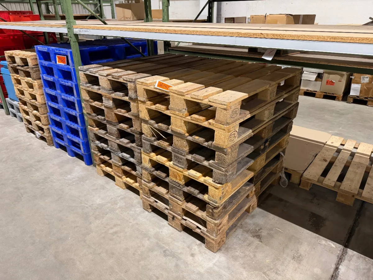 Partij Euro-pallets (16 stuks)