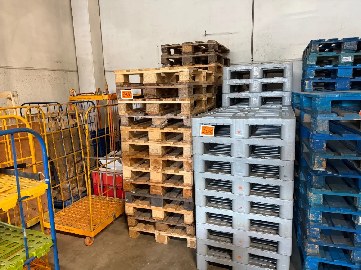 Partij Europallets (ca. 28 stuks)