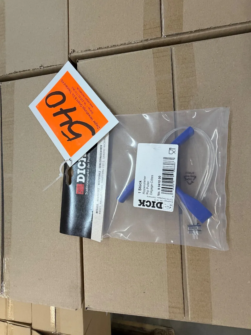 Partij Dick ribbenstekers (2 stuks)