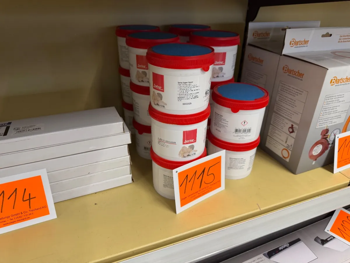 Partij koperreiniger (17 stuks)