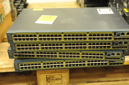 4x Cisco 2960-S Series Switches
