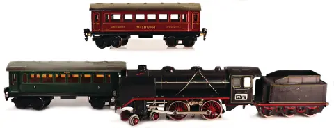 MÄRKLIN – train échelle 0, locomotive tender 2B