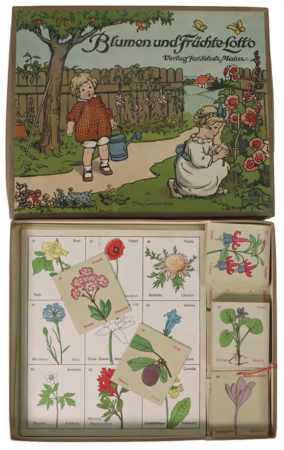 „Blumen-Früchte-Lotto”