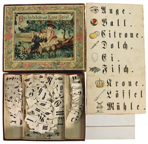 Jeu de lettres et de lecture