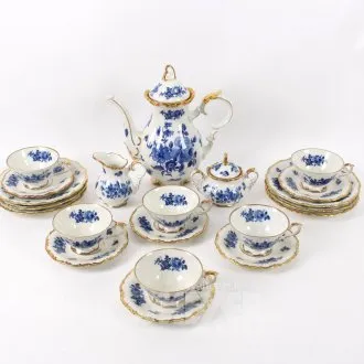 Porcelánová kávová souprava pro 6 osob