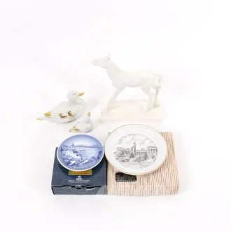 5 elementów porcelanowych