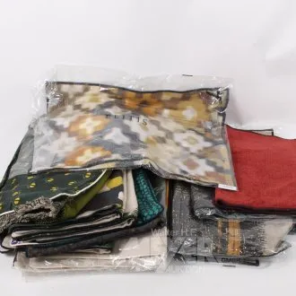 Lot de housses de coussin de haute qualité et 1 couverture