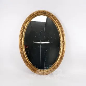 Nástěnné zrcadlo, oválné