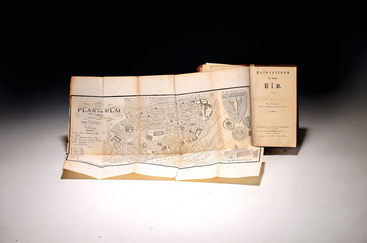 Michael Dieterich (1767-1853): Popis města Ulm, Ulm, Ebnersche Buchhandlung