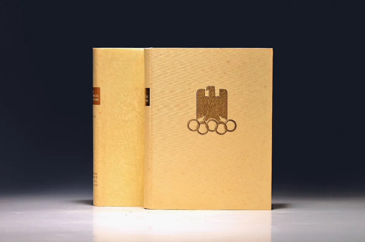 XI. Olympiade Berlin 1936. Amtlicher Bericht Band 1 und 2. Berlin, Wilhelm Limpert-Verlag