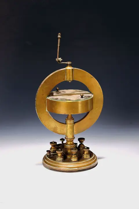 Multiplicateur ou galvanomètre de Schweigger, Elliott Bros., Londres, milieu/fin