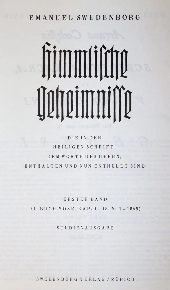 Swedenborg,E. – Hemelse geheimen