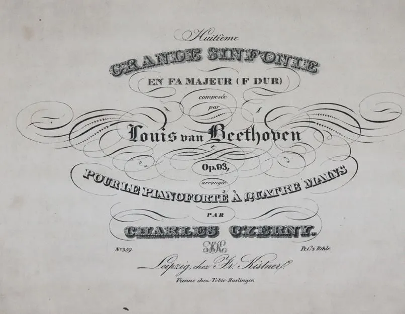 Beethoven,L.v. – Seventh Grand Symphony in A major, 92nd work
