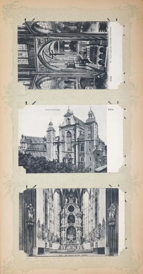 Album – avec env. 500 cartes postales et de vues