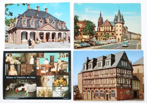 Francfort – avec plus de 100 cartes postales de Francfort et environs, 20e