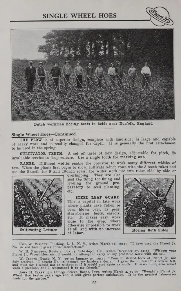 Collectie – van 9 catalogi over landbouwmachines enz., diverse