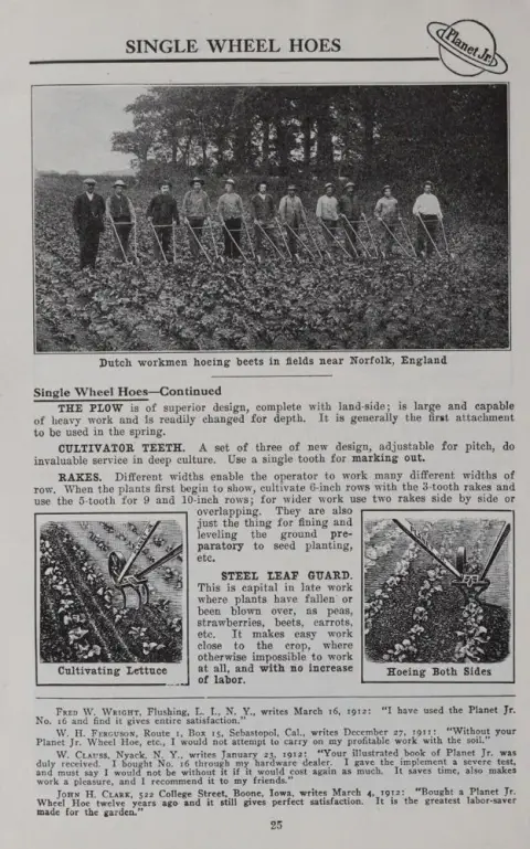 Collectie – van 9 catalogi over landbouwmachines enz., diverse