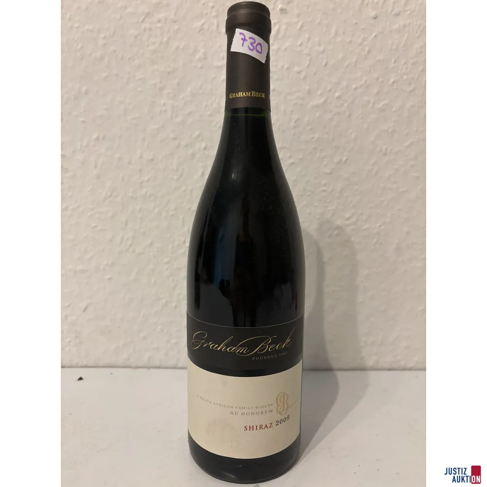Graham Beck Ad Honorem Shiraz