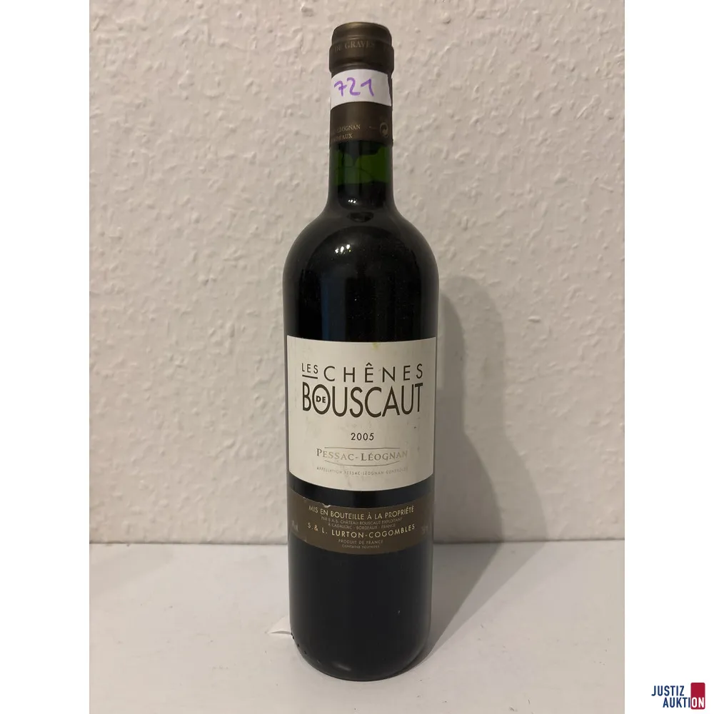Chateau Bouscaut Les Chenes de Bouscaut Passac-Leognan