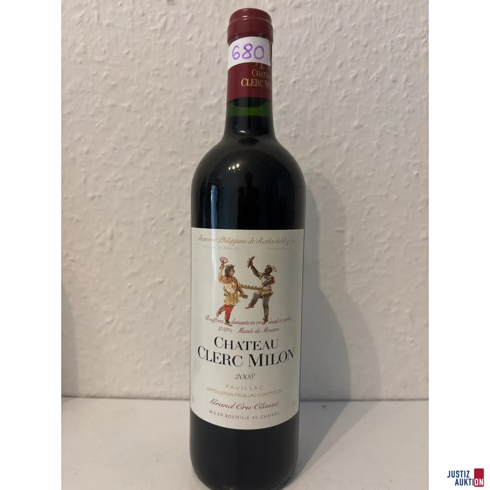 Chateau Clerc Milon Pauillac (Gran Cru Classe)