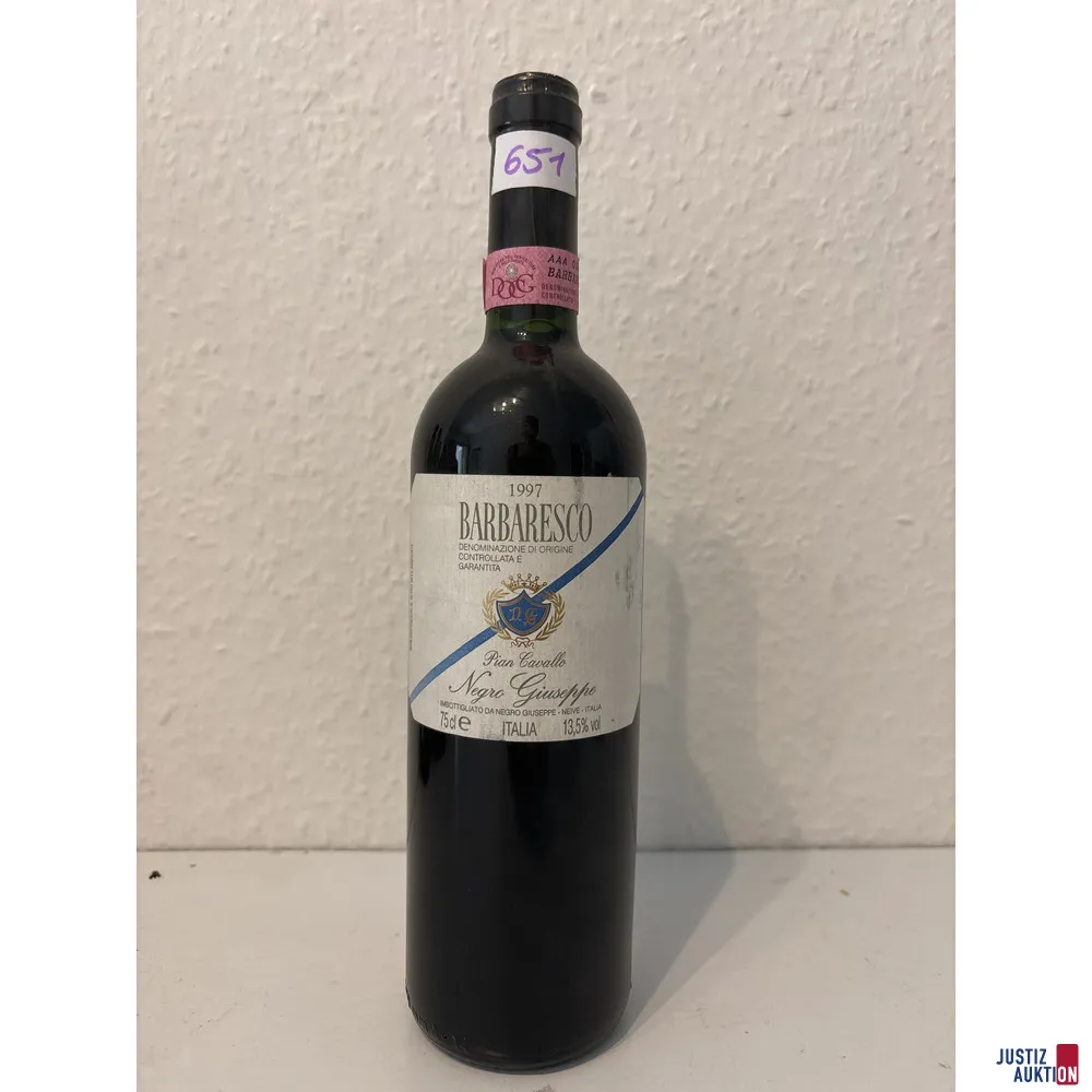 Negro Guiseppe Pain Cavallo Barbaresco