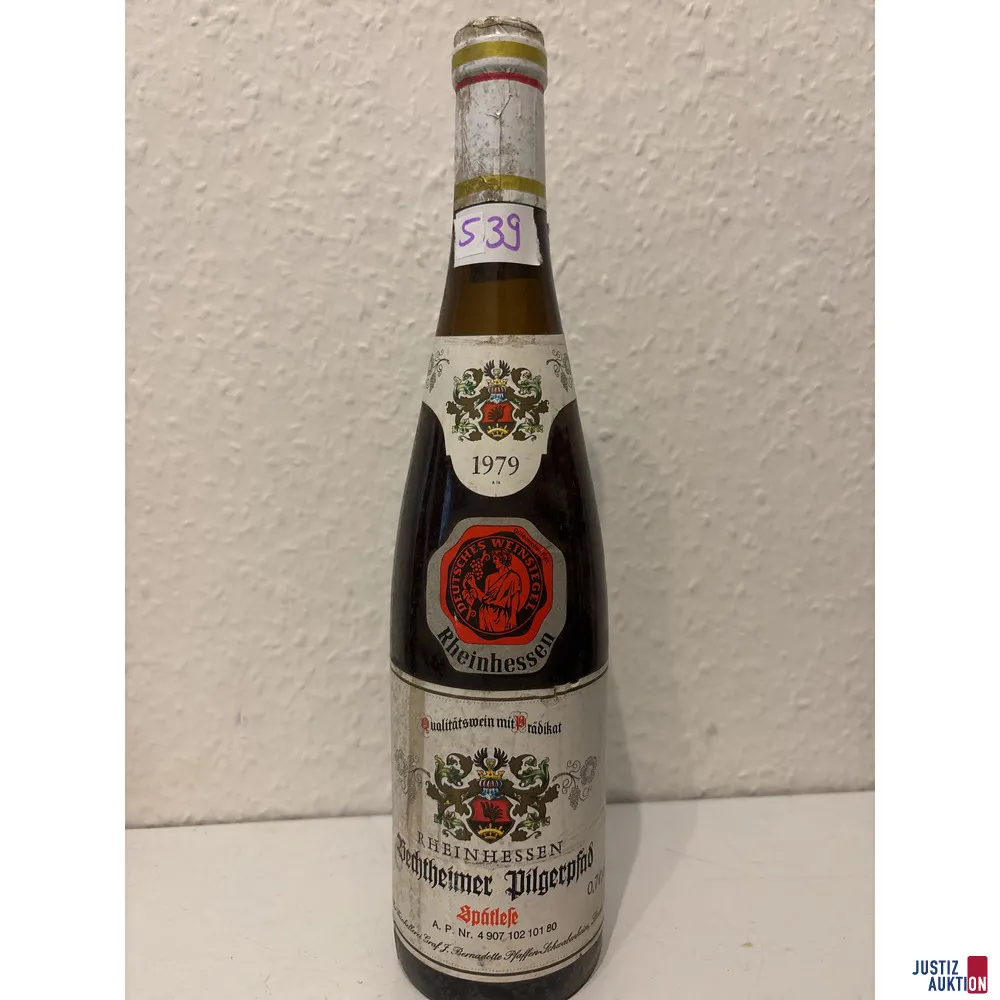 Rheinhessen Bechtheimer Pilgerpfad Spätlese