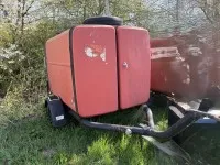 Hadicový přívěs STA Feuerlöschgerätewerk Görlitz rok 1981