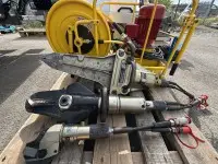 Kit de sauvetage hydraulique Weber E 45, set avec cisailles, écarteurs, coupe-pédales