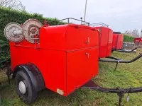 DDR motorbrandspuitaanhangwagen TSA, Feuerlöschgerätewerk Görlitz 1958