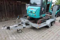 1 tandem axle trailer, make BRIAN JAMES TRAILERS