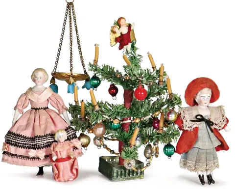 Éléments de décoration pour maison de poupée