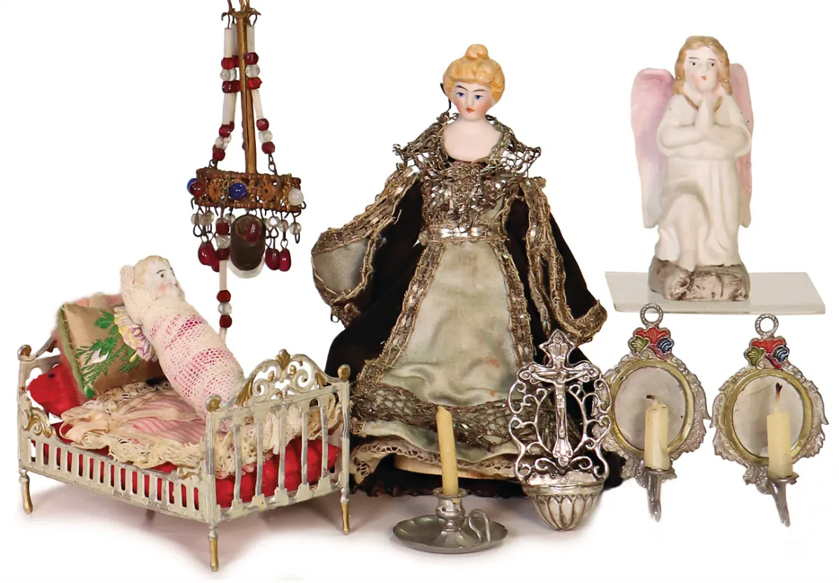 Klein poppenbed